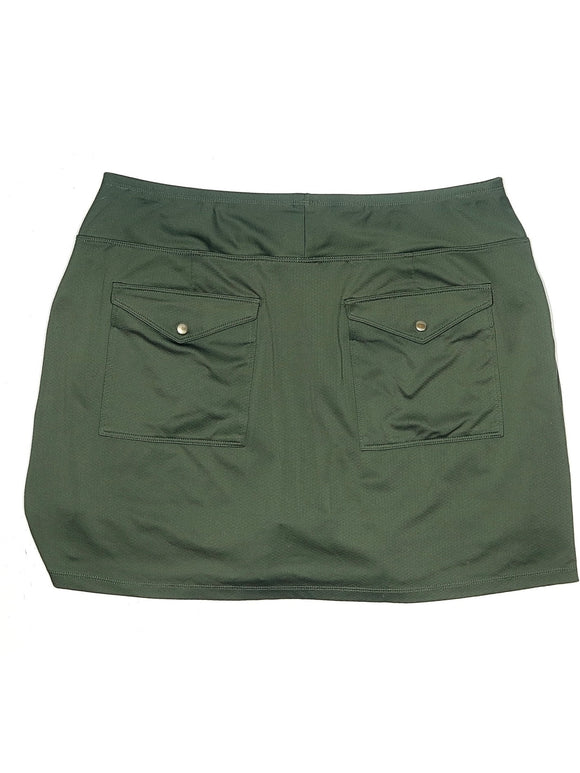 Jofit Women's Loden Green Pull-on Golf Skort Size XL MSP$98