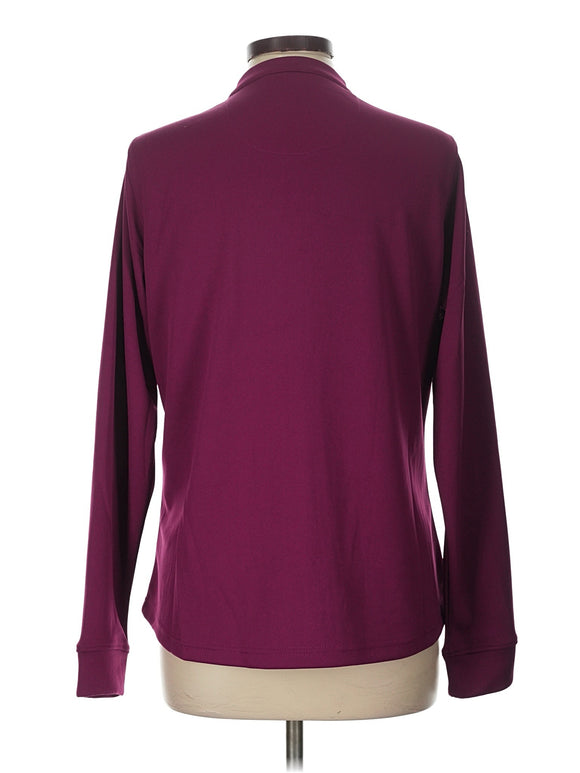 Pebble Beach Women's Cranberry Full-zip Jacket Size L
