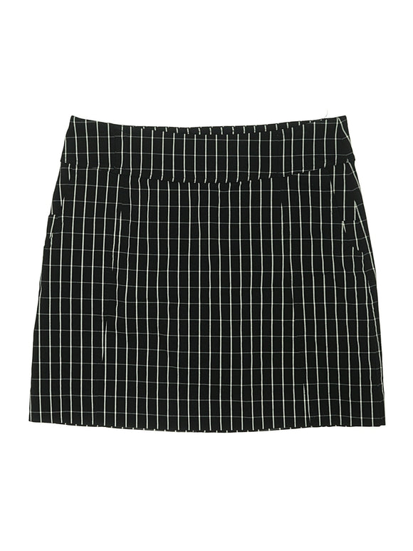 Jofit Women's Black Windowpane Streth Golf Skort Size L