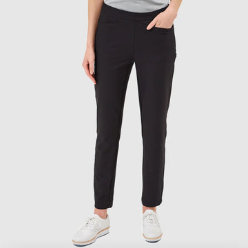 New Dunning Golf Women's Player Fit Stretch Pant - Black MSP$109