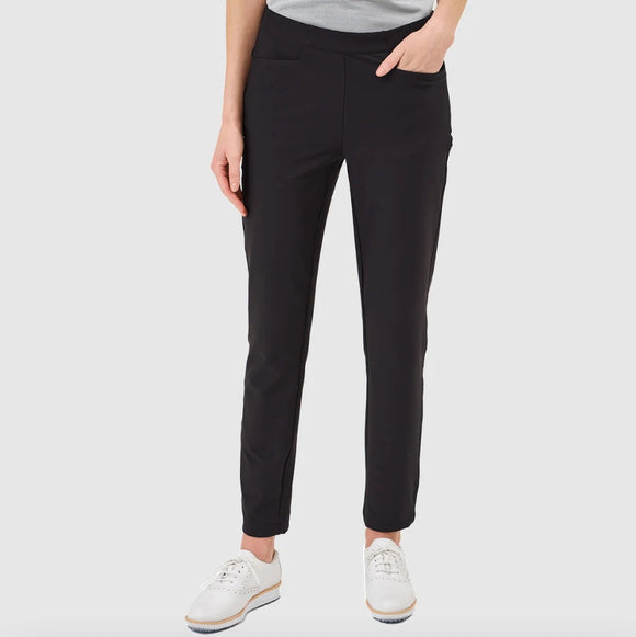 New Dunning Golf Women's Player Fit Stretch Pant - Black MSP$109