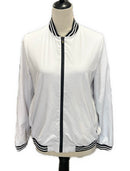 Women's Swing Control Full-Zip Mid-Weight White Jacket Size S-1