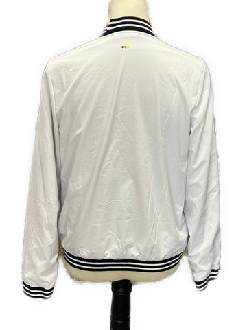 Women's Swing Control Full-Zip Mid-Weight White Jacket Size S - 0