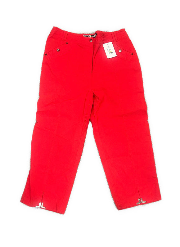 Jamie Sadock Women's Red Golf Capri Size 12