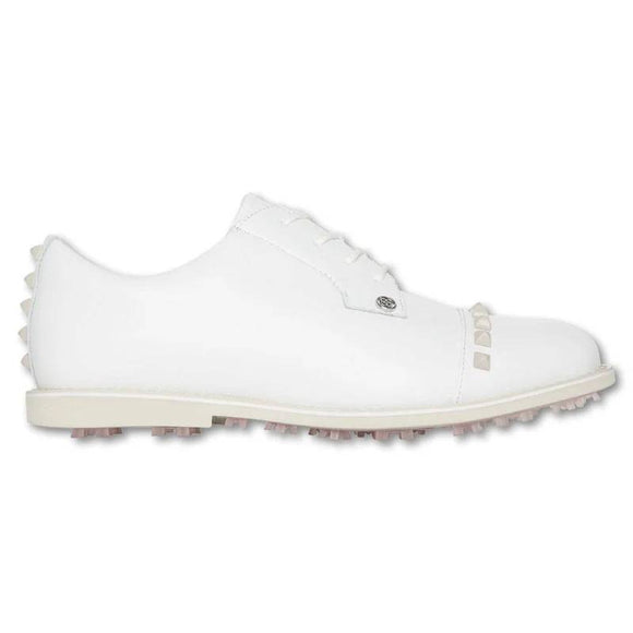 New G/ForeWomen's Gallivanter Stud Cap Toe Golf Shoes - White Size 9.5