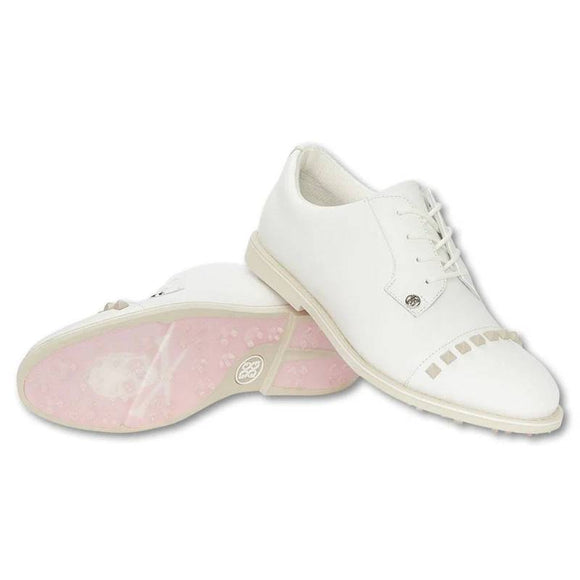 New G/ForeWomen's Gallivanter Stud Cap Toe Golf Shoes - White Size 9.5