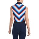 New G/Fore Womens Chevron Stripe Sleeveless Golf Polo MSP$110-3
