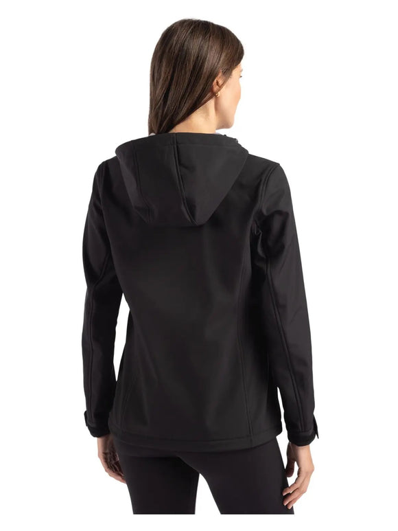 New Women's Clique Telemark Eco Stretch Full-Zip Hooded Jacket MSP$70