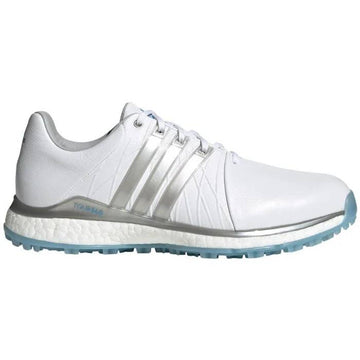 New Adidas Tour360 XT-SL Women's Spikeless Golf Shoes White/Blue Size 8.5 MSP$180