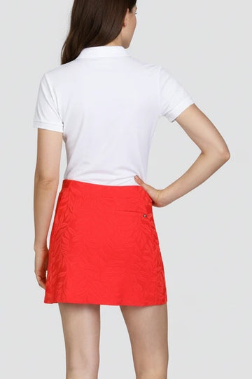 New Tail Activewear Teaberry Jacquard Elevation Golf Skort Size M MSP$97 - 0