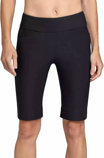 New Tail Activewear Women's Black Mulligan Golf Short Size 4 MSP$70