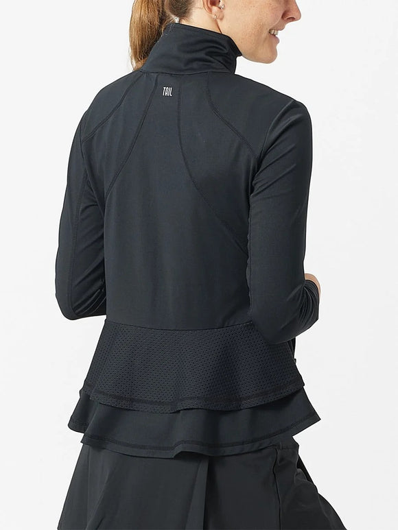 Tail Activewear Black Rachel Full-Zip Jacket MSP$100