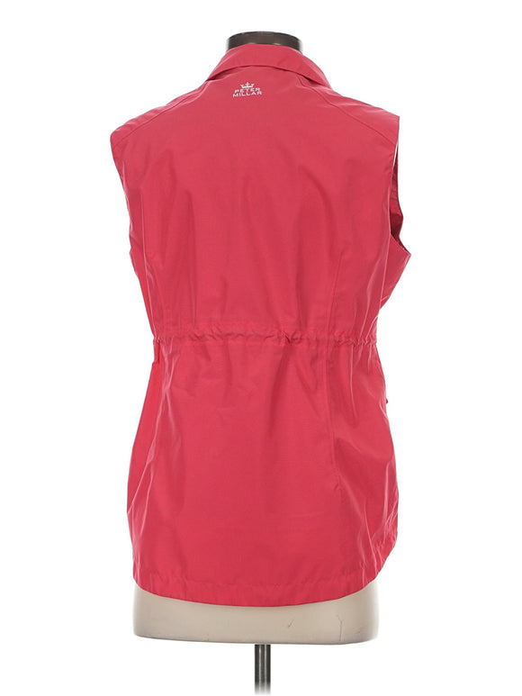 Peter Millar Women's Coral Retro Golf Vest Size S