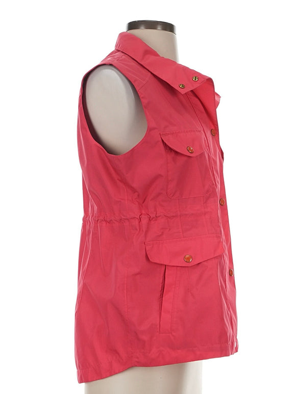 Peter Millar Women's Coral Retro Golf Vest Size S
