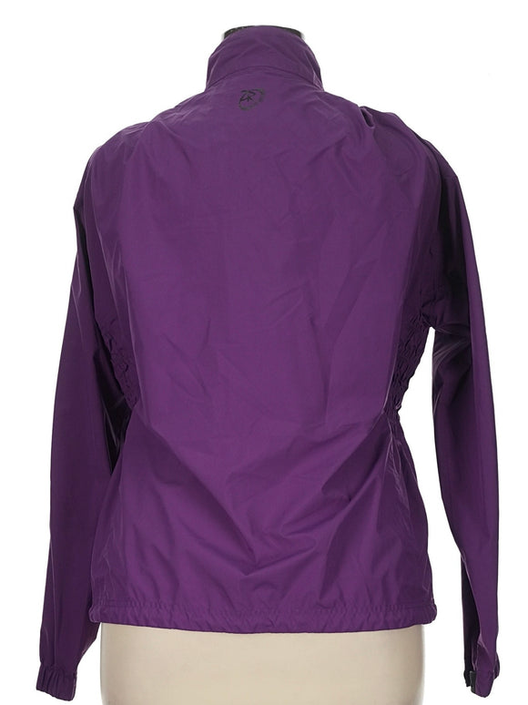 Zero Restriction Women's Purple Tour Series Rain Jacket w/ Logo Size XL