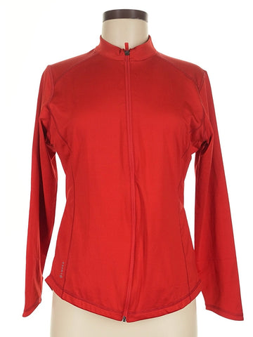 New Lopez Women's Red Full-Zip Jazzy Jacket Size M MSP$89