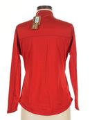 New Lopez Women's Red Full-Zip Jazzy Jacket Size M MSP$89-2