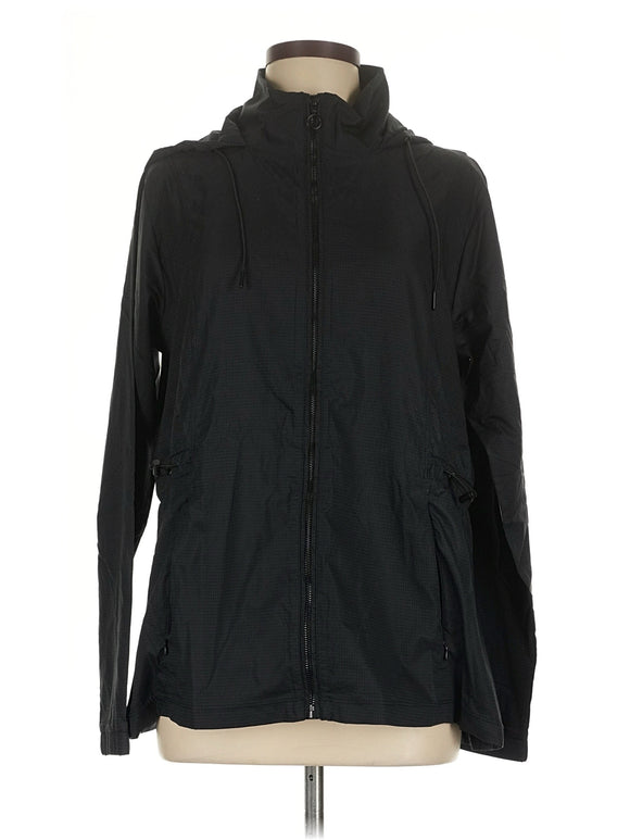 Tail Activewear Black Nola Full-Zip Hooded Jacket Size L MSP$94