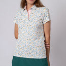 New Swannies Women's Megan Golf Polo - Flamingo MSP$70-1