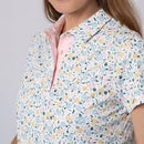 New Swannies Women's Megan Golf Polo - Flamingo MSP$70-2