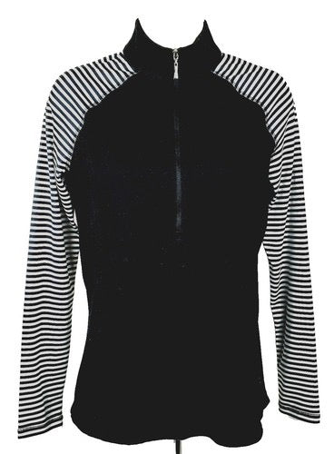 Jofit Women's Black & White Golf Pullover Size XS