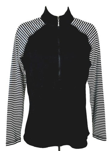 Jofit Women's Black & White Golf Pullover Size XS