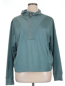 Greyson Women's Agave Wren Golf Q-Zip Pullover w/ Logo Size XL MSP$198-1