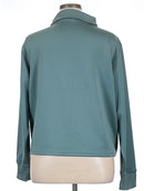 Greyson Women's Agave Wren Golf Q-Zip Pullover w/ Logo Size XL MSP$198-3