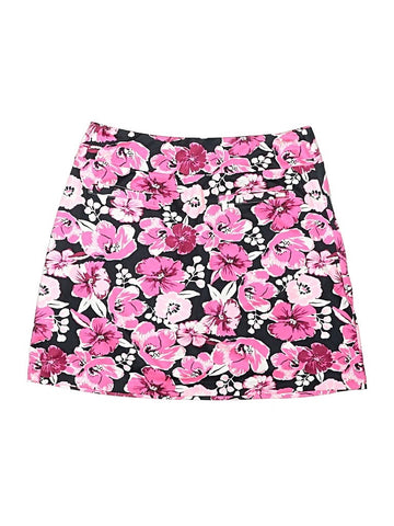 Tail Activewear Pink & Black Floral Golf Skort Size S - 0