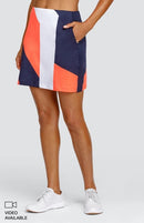 New Tail Activewear Angela 18" Golf Skort - Parallels MSP$99-1