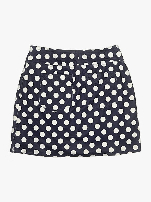 Jofit Navy & White Polks Dot Mina Golf Skort Size M MSP$100