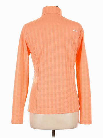 Kjus Women's Orange Sense Half Zip Lite Pullover Size M. MSP$199 - 0