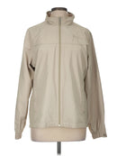 Kate Lord Women's Tan Full-Zip Jacket w/ Logo Size M-1