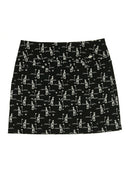 Swing Control Black Golf Print Skort Sie 16 MSP$134-2