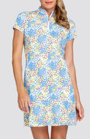 Tail Activewear Neale Ditsy Daisy Golf Dress Size M MSP$107-2