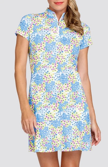 Tail Activewear Neale Ditsy Daisy Golf Dress Size M MSP$107 - 0
