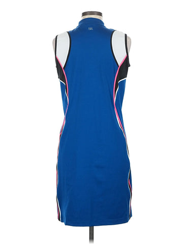 New Tail Activewear Blue Color Block Sleeveless Golf Dress Size M MSP$109 - 0