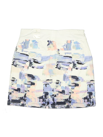 New Kate Lord Water Color Abstract Golf Skort Size S - 0