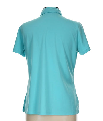 Lady Hagen Turquoise Short Sleeve Golf Polo Size L - 0