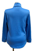 Greg Norman Pale Blue Quilted Full Zip Jacket Size XL-2