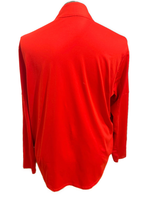Nike Women's Red Golf Pullover Size XXL
