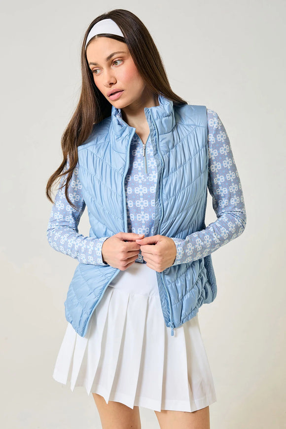 New GGBlue Women's Polar Blue Heritage Vest MSP$140