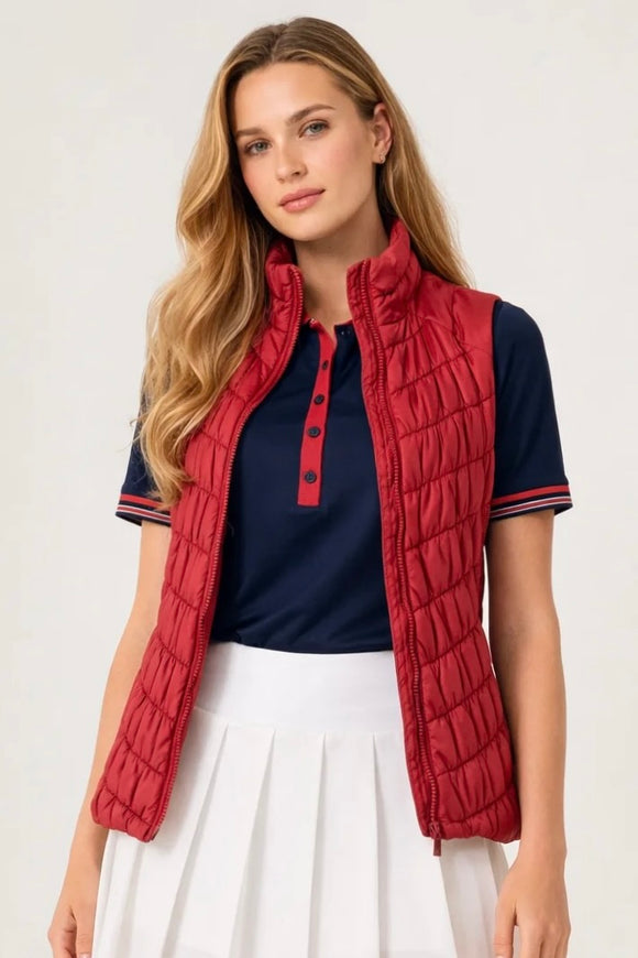 New GGBlue Women's Maroon Heritage Vest MSp$140