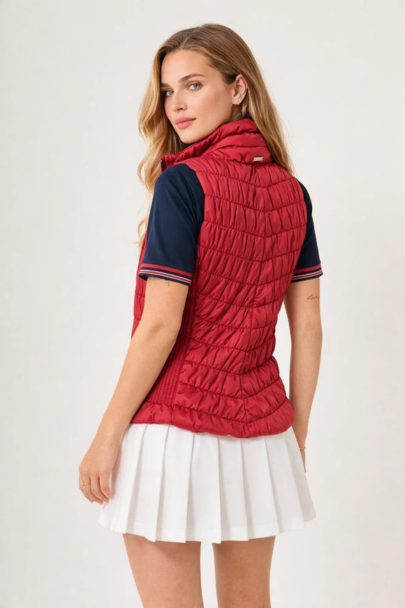 New GGBlue Women's Maroon Heritage Vest MSp$140