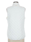 Swing Control Women's White Quilted Golf Vest Size M MSP$-2
