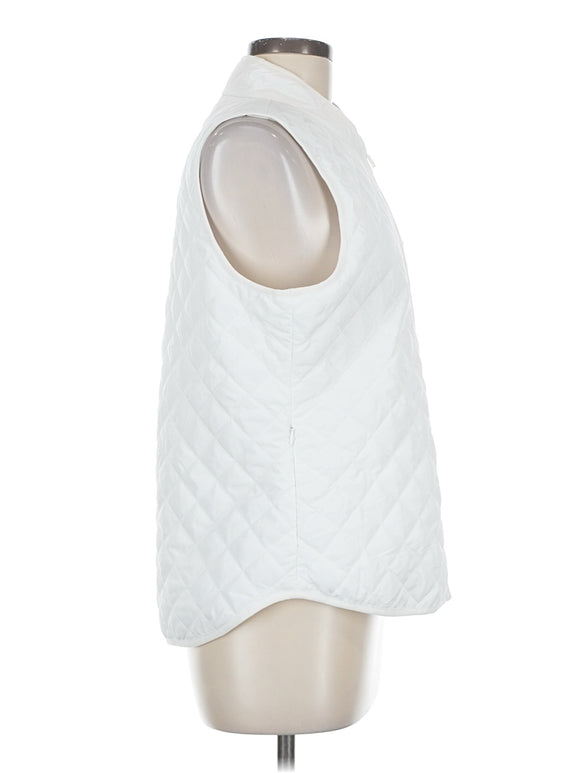 Swing Control Women's White Quilted Golf Vest Size M MSP$