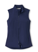 New Peter Millar Women's Dunes Navy Golf Vest Size M MSP$175-1