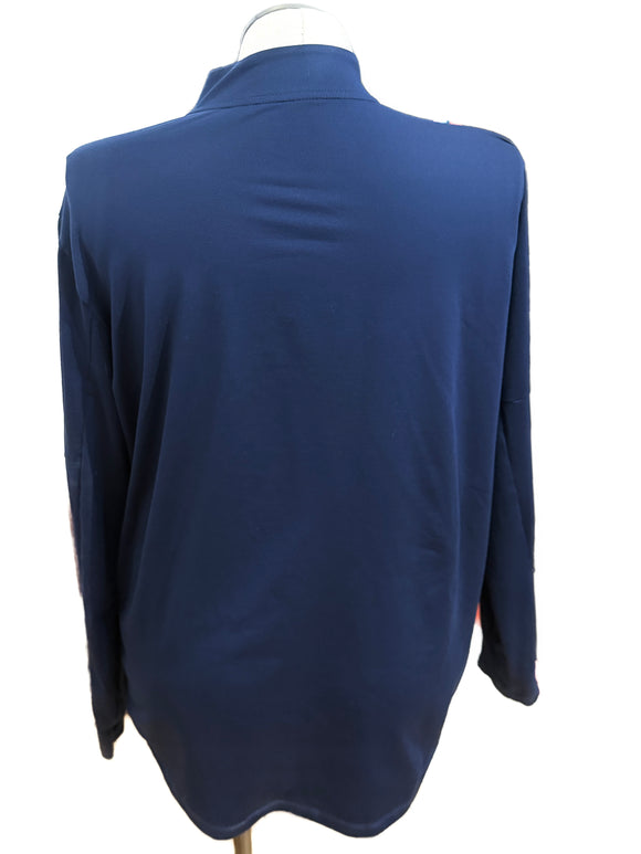 Nike Women's Navy Golf Pullover Size XXL