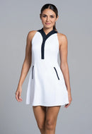 New Ibkul Color Block Tennis Dress Size S MSP $126-3