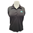 Adidas Climalite Black Sleeveless Polo w/ Logo - Trappers Turn Size XL-4